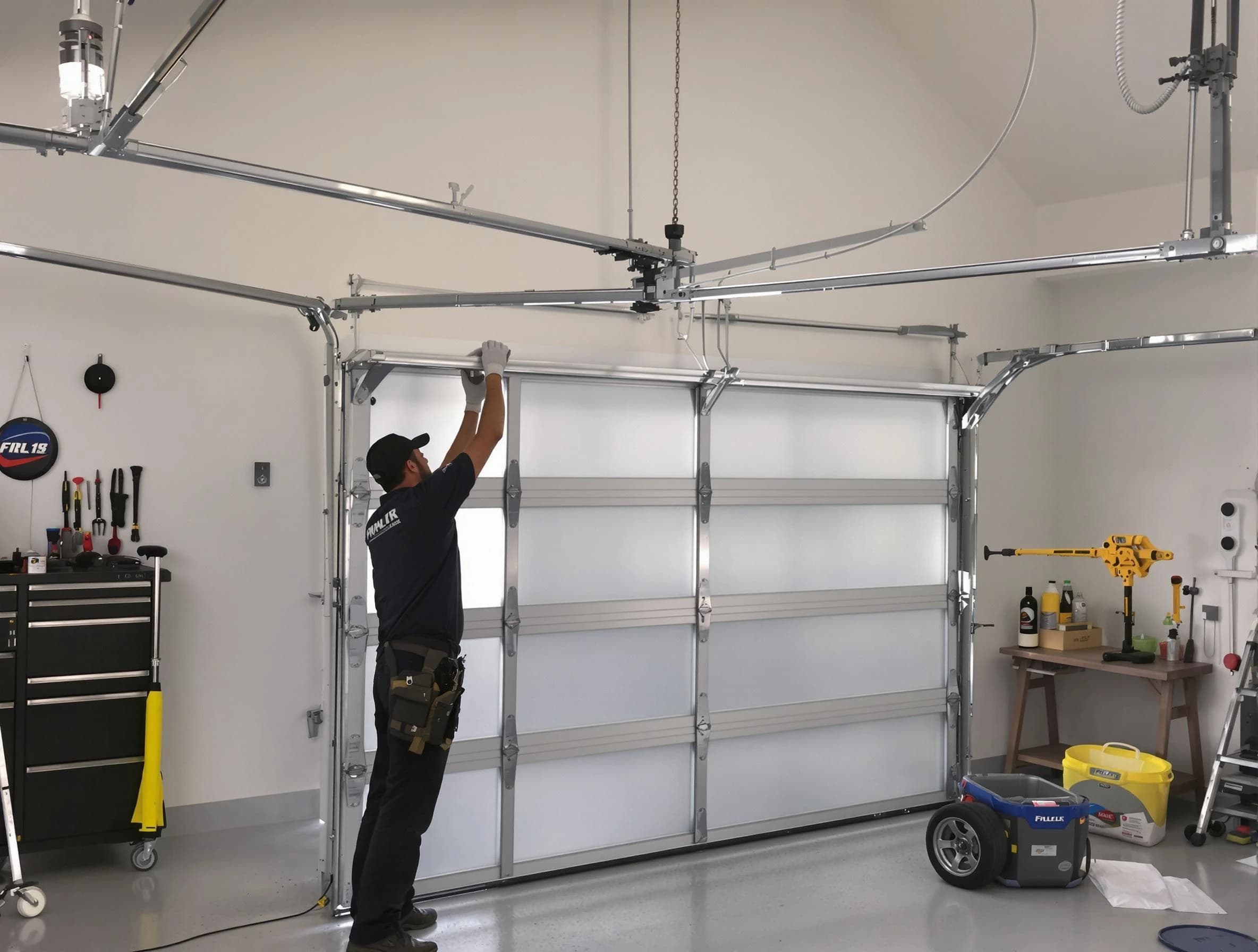 Pell City Garage Door Repair certified team performing precision garage door installation in Pell City