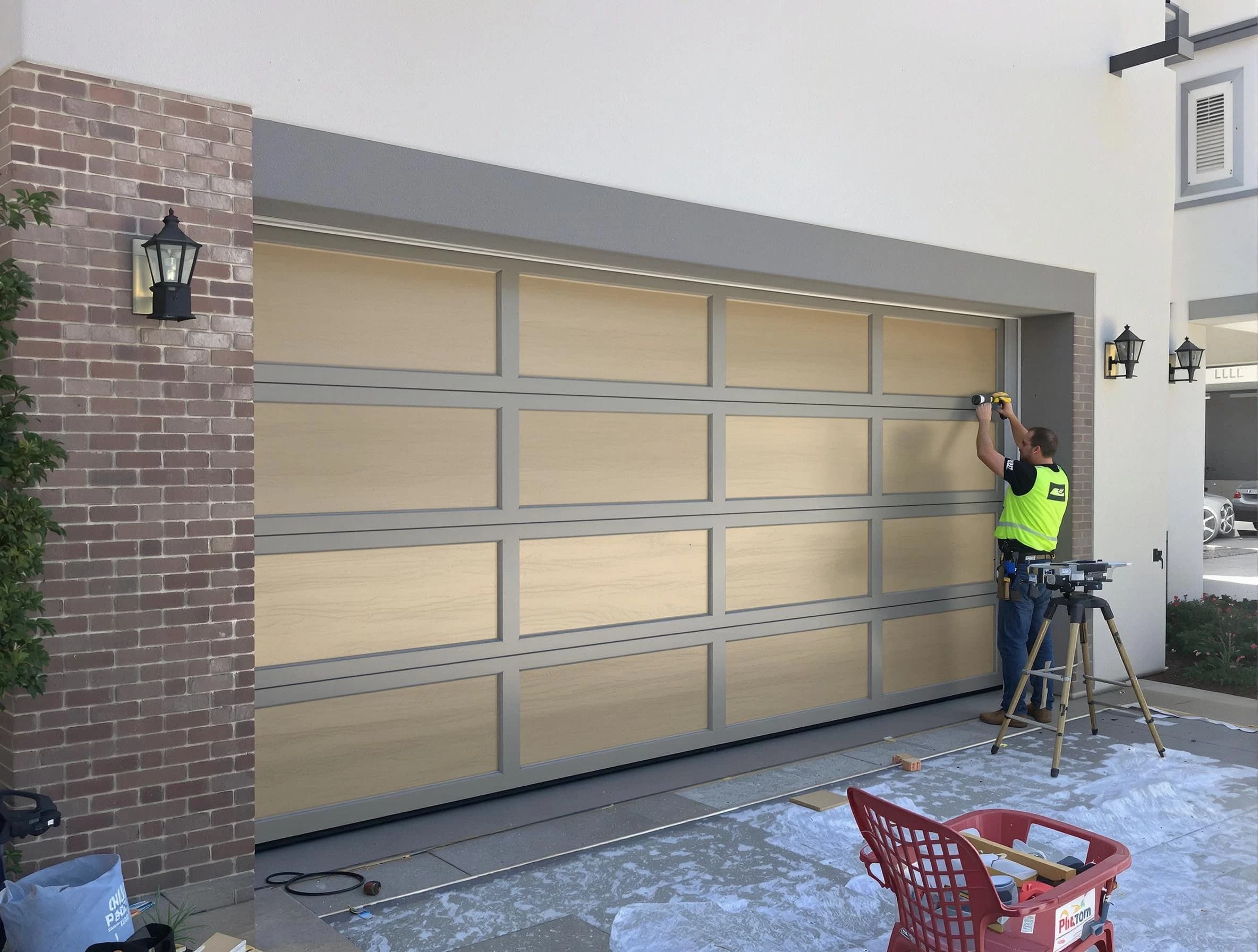 Garage door replacement service by Pell City Garage Door Repair in Pell City