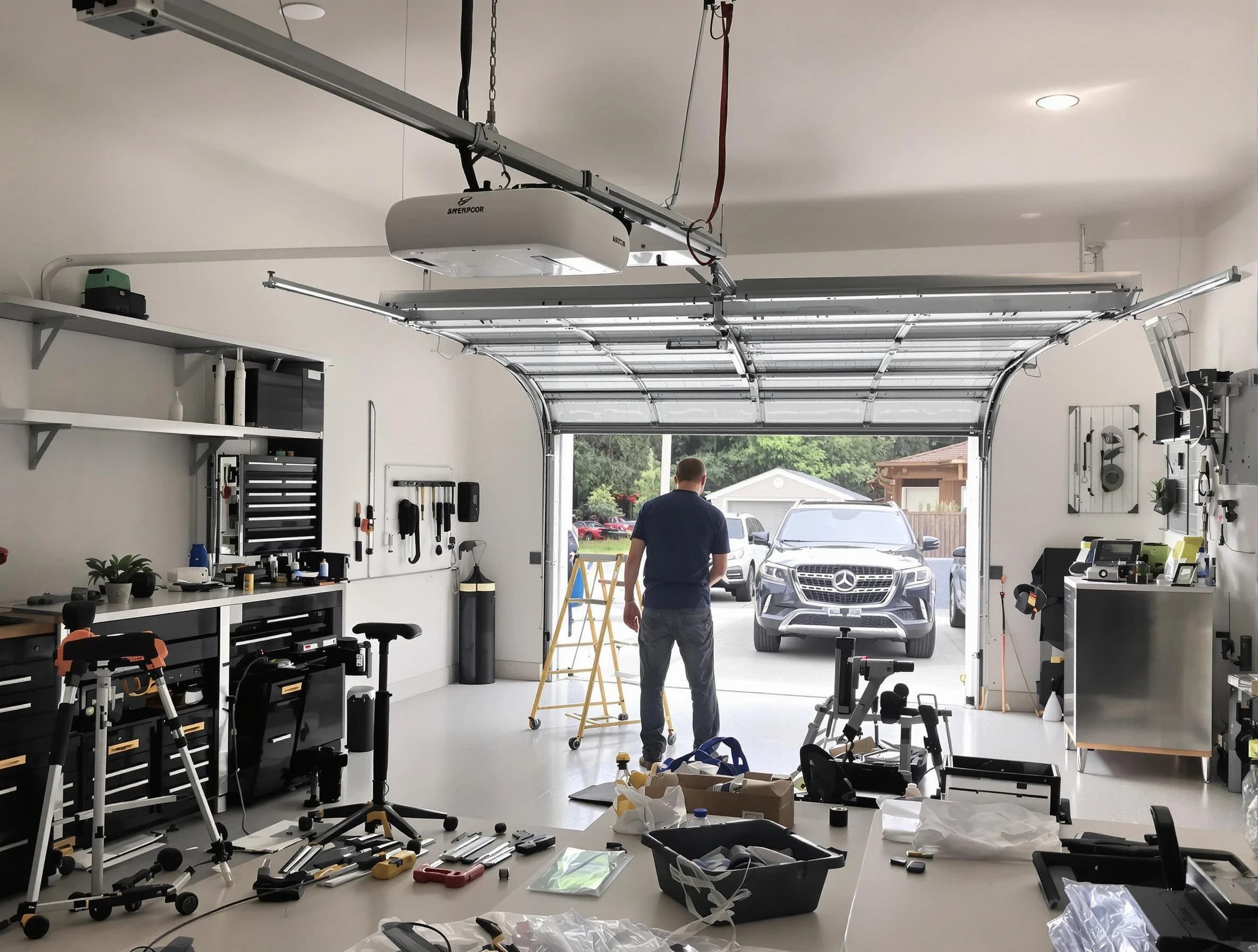 Garage door opener installation by Pell City Garage Door Repair in Pell City