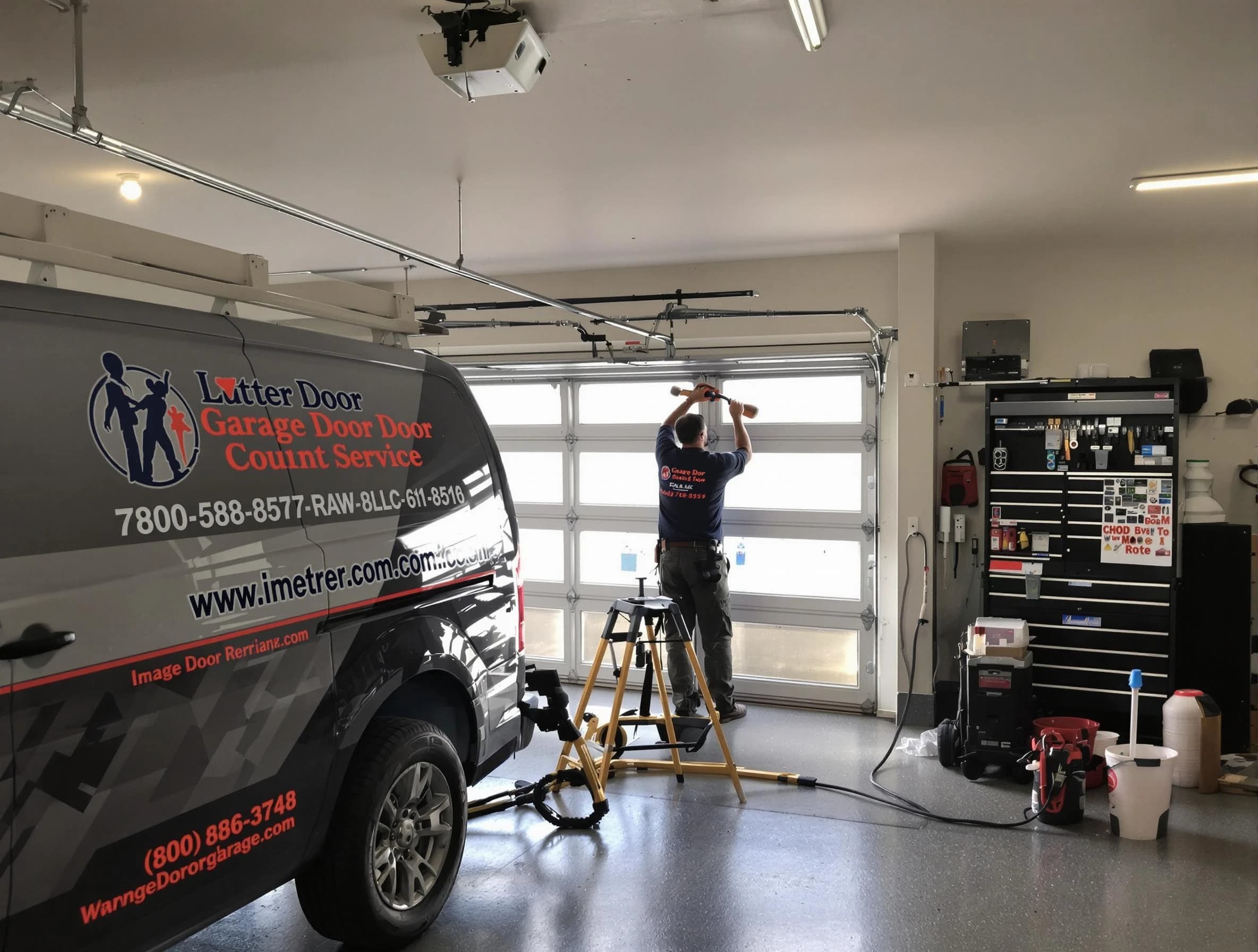 Pell City Garage Door Repair rapid response team performing same-day repair in Pell City