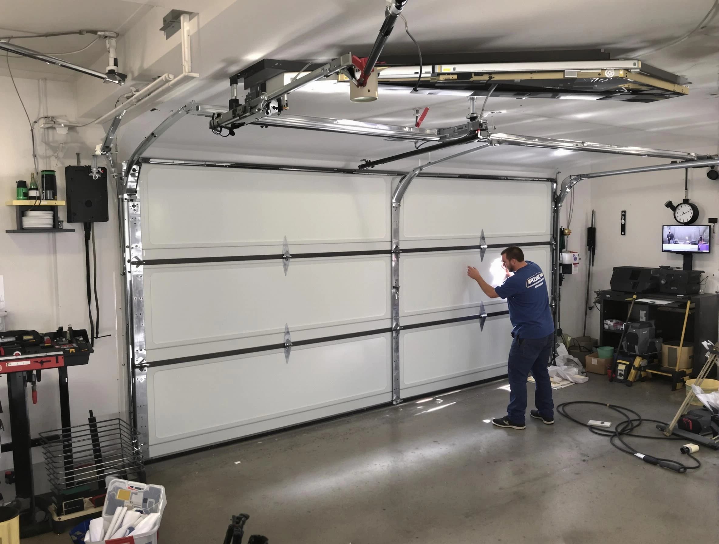 Professional garage door repair service by Pell City Garage Door Repair in Pell City