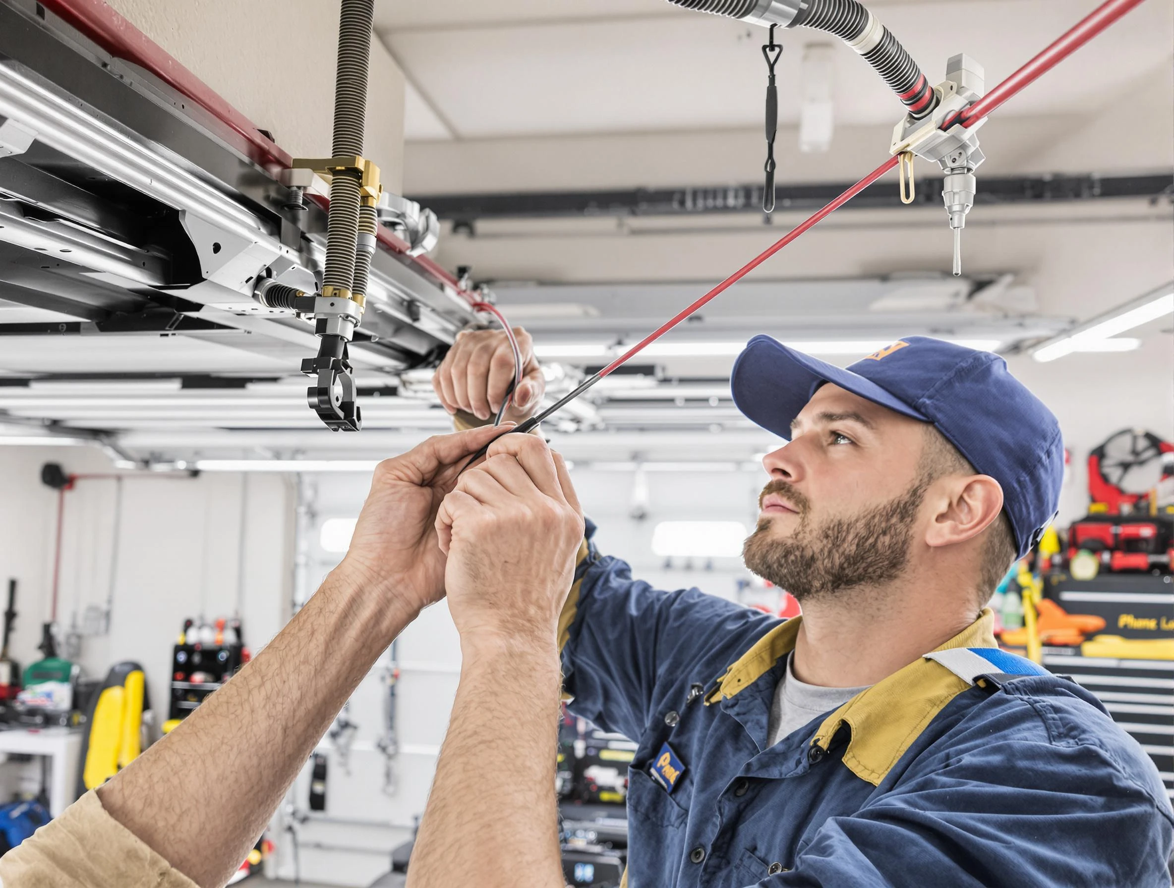 Garage Door Cable Repair in Pell City