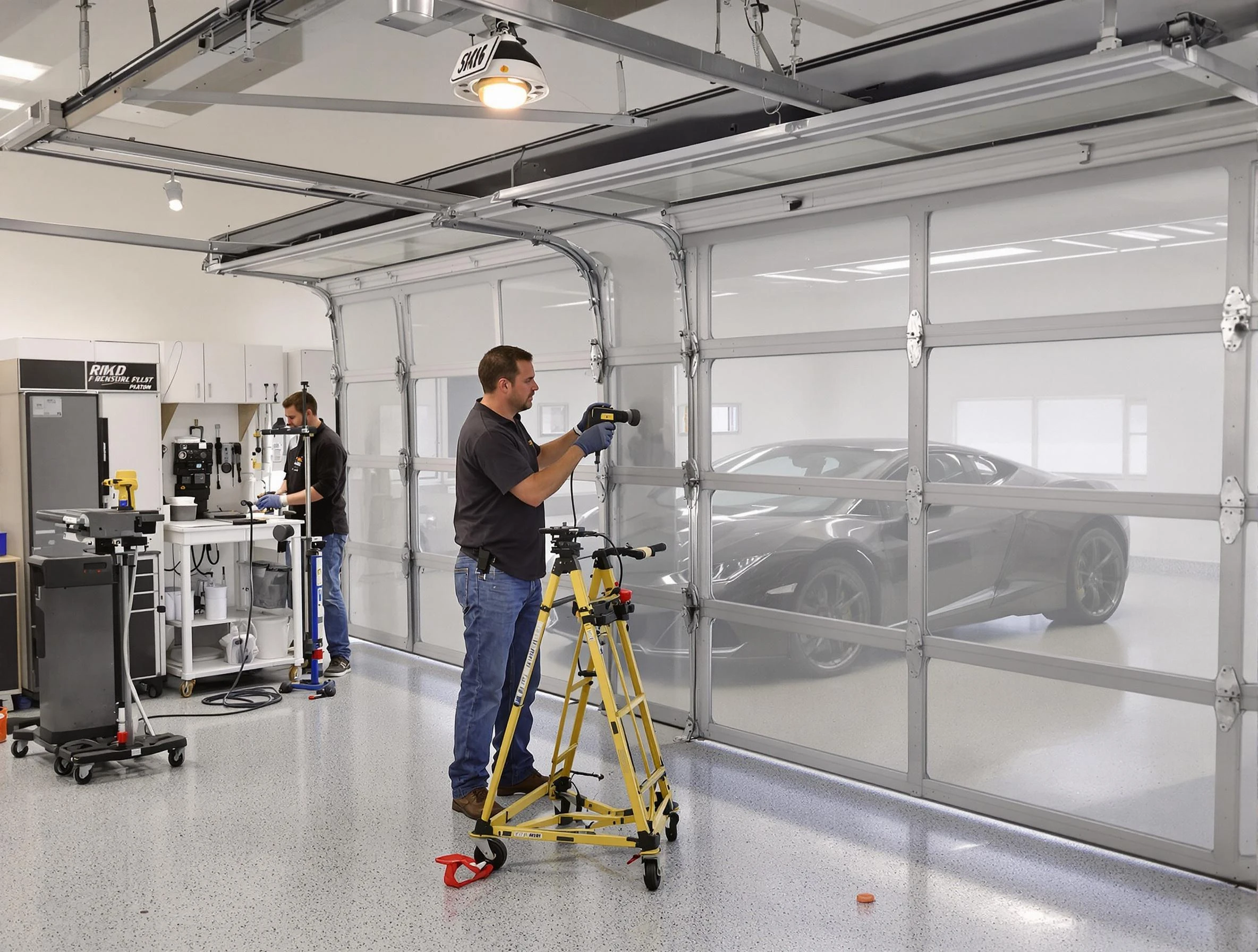 Garage Door Dents Repair in Pell City