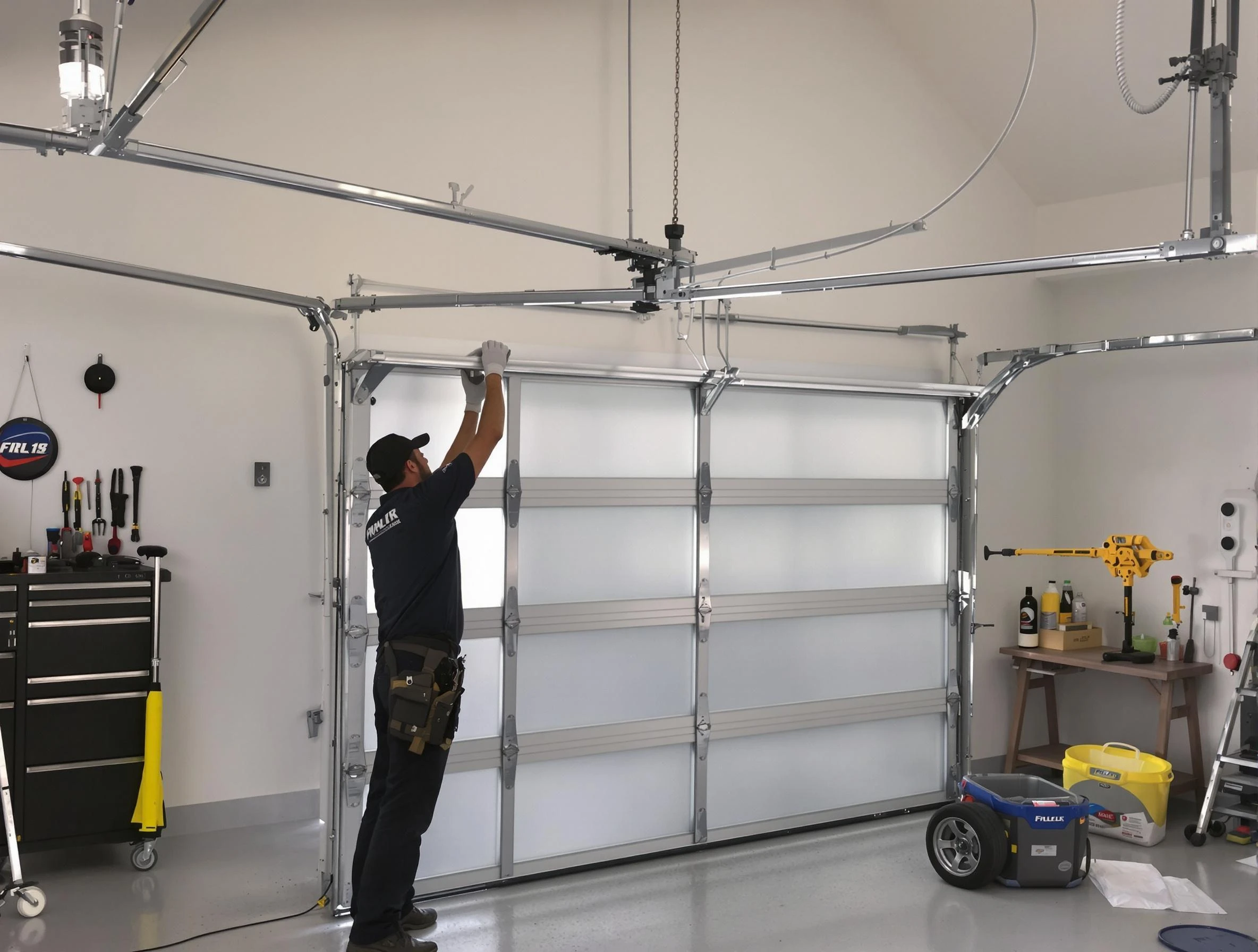 Pell City Garage Door Repair certified team performing precision garage door installation in Pell City