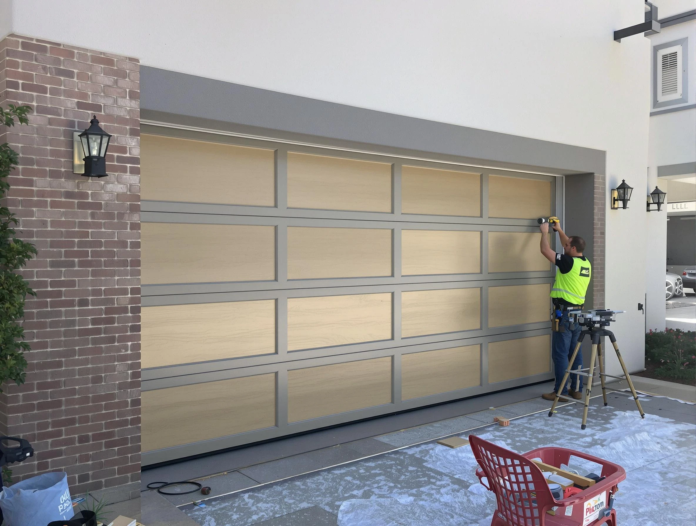 Garage door replacement service by Pell City Garage Door Repair in Pell City