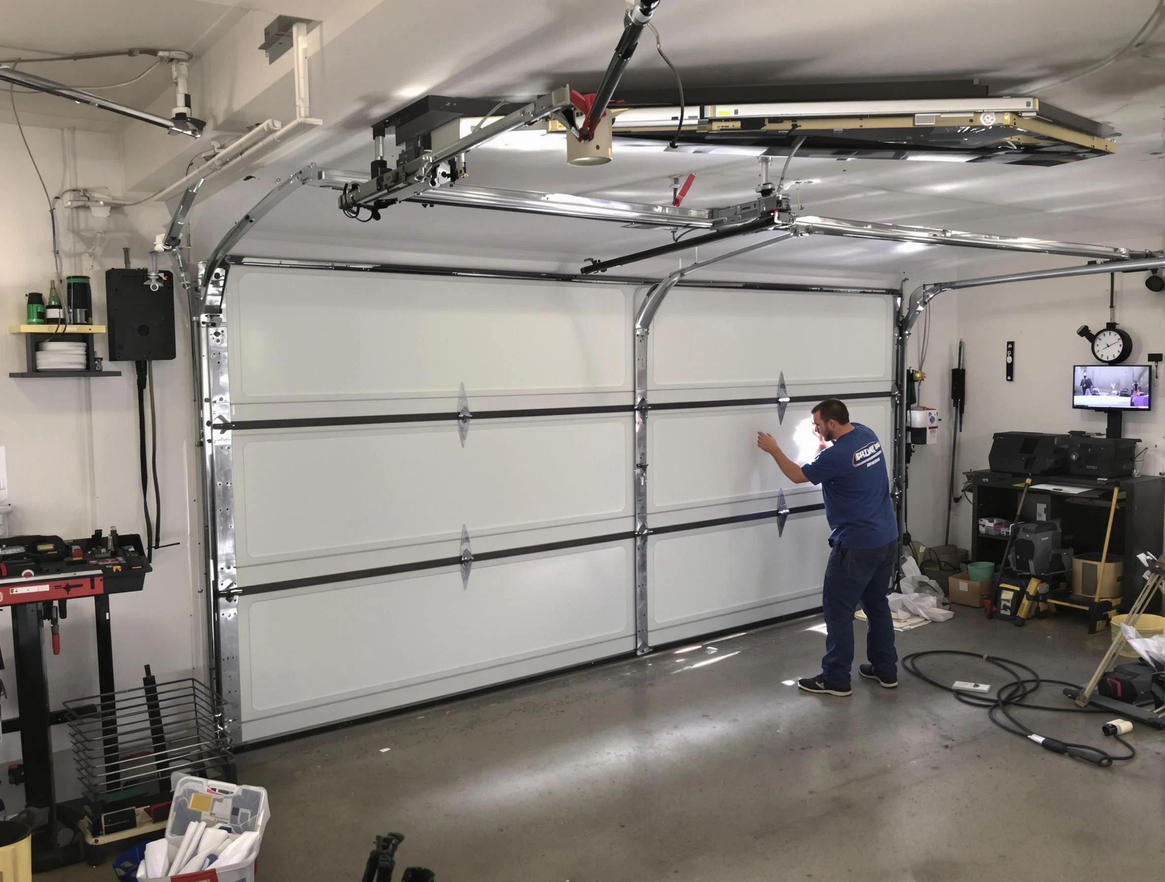 Professional garage door repair service by Pell City Garage Door Repair in Pell City