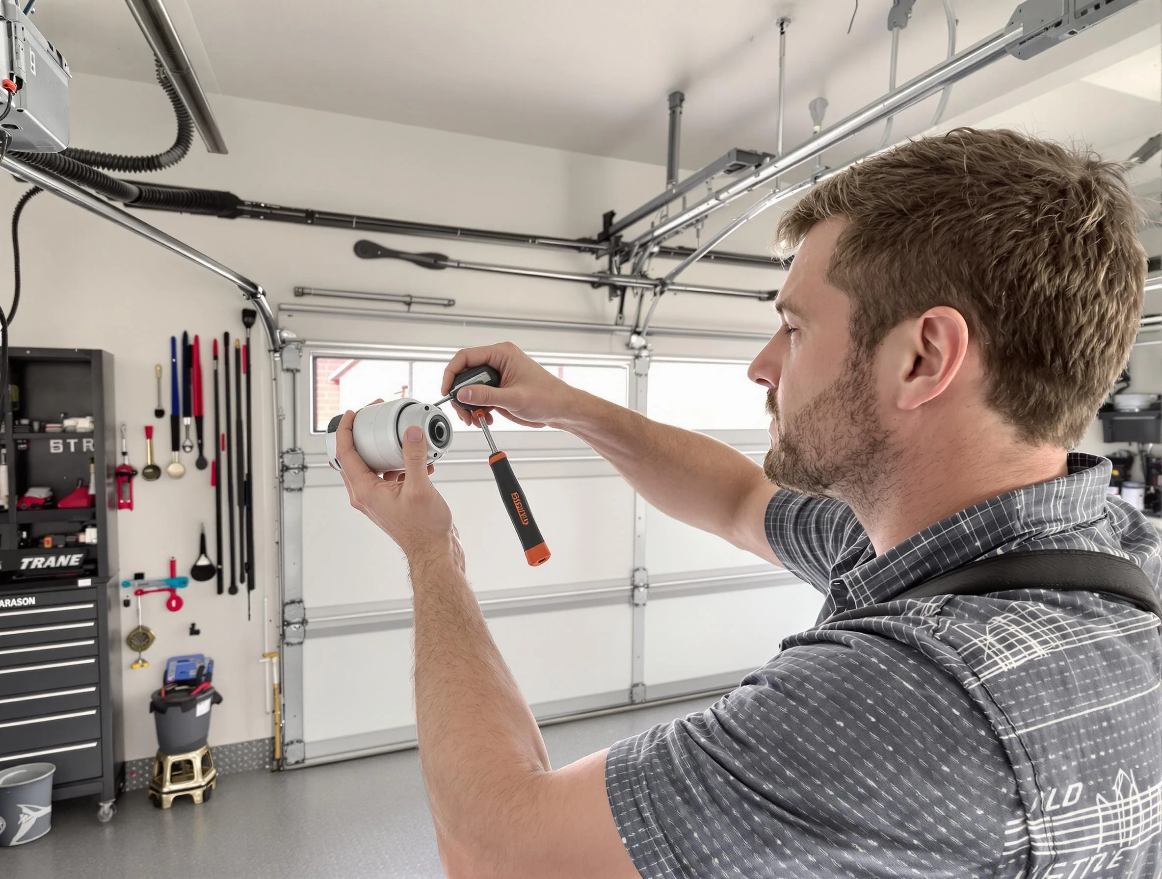 Garage door opener repair service by Pell City Garage Door Repair in Pell City