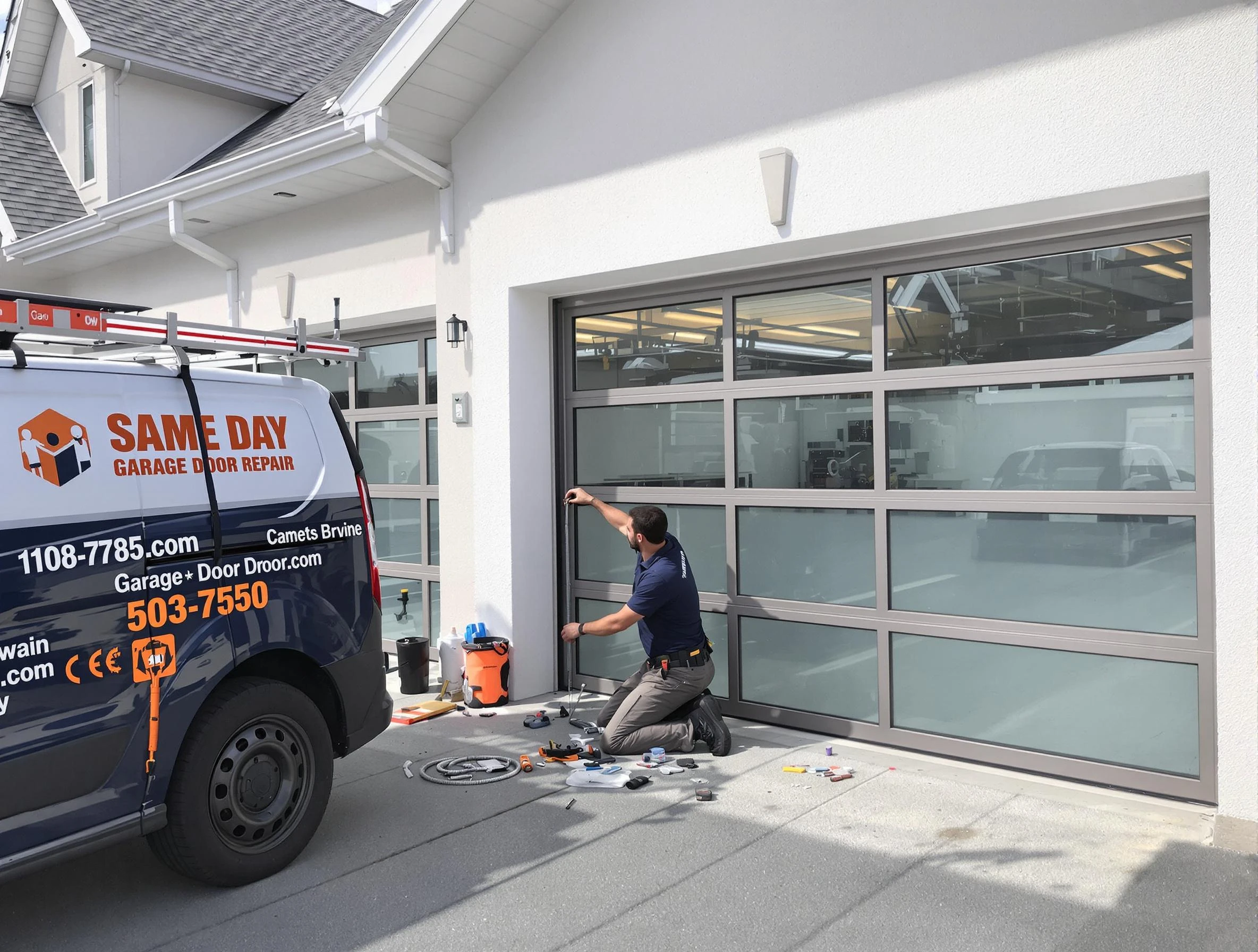 Same-day garage door repair service by Pell City Garage Door Repair in Pell City
